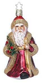 Elegant Nick - Santa<br>2024 Inge-glas Ornament